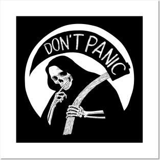 Don't Panic Posters and Art